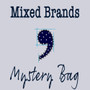 Mystery Bag MIXED BRANDS - BLUE Fabrics 1 lbs / 450g - ELEGANTE VIRGULE CANADA
