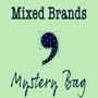 Mystery Bag MIXED BRANDS - GREEN / TEAL Fabrics 1 lbs / 450g - ELEGANTE VIRGULE CANADA