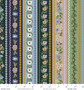 Rifle Paper Co, GRACIE, GEMMA en toile Cool Canvas (coton/lin) - ELEGANTE VIRGULE CANADA