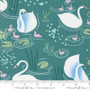 MODA, LOVE LETTER by Lizzy House, Little Loves in Pond Teal - ELEGANTE VIRGULE CANADA