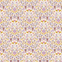 Liberty Quilting, TUDOR CELEBRATION, Quilt Nouveau C in Gold and Lilac - Elegante Virgule Canada