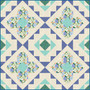 PAPER RAVEN CO, Cotton and Steel Fabrics, WILDFLORA - ELEGANTE VIRGULE CANADA