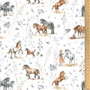 ACUFACTUM My Dear Jane, Meadow Wind and Horse Happiness - ELEGANTE VIRGULE CANADA, Acufactum Fabrics