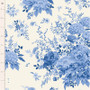 ***End of bolt 12'' (30 cm)*** TILDA SOMETHING BLUE, Wildgarden Blue
