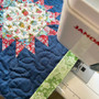 CHRYSANTHEMUMS Quilt Paper Pattern by Nicola Dodd from CAKE STAND QUILTS - ELEGANTE VIRGULE CANADA