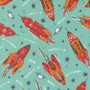 MODA FABRICS 321 BLAST OFF by Stacy Iest Hsu, Mini Charm Pack 42pcs 2,5" x 2,5" (6,5 x 6,5 cm) (ENTIRE COLLECTION) - Elegante Virgule Canada
