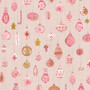 ART GALLERY FABRICS - AGF ADVENTALE, Sugared Ornaments in Blush - ELEGANTE VIRGULE CANADA