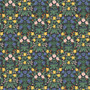RIFLE PAPER CO, BRAMBLE, Lottie in Black Multi - by the half-meter - ELEGANTE VIRGULE CANADA, Canadian Fabric Quilt Shop, Quilting Cotton