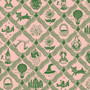 RIFLE PAPER CO Fabrics, Wizard of OZ, Argyle in Pink - ELEGANTE VIRGULE CANADA