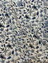 LIBERTY OF LONDON - JAMES FRANCIS C Navy Grey 100% Cotton Tana Lawn - Elegante Virgule Canada, Liberty Fabrics