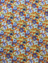 LIBERTY OF LONDON -  Think Of Me B Orange Blue 100% Cotton Tana Lawn - Elegante Virgule Canada, Liberty Fabrics