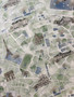 LIBERTY OF LONDON - RUE DE PARIS B Green, Tana Lawn - Elegante Virgule Canada, Liberty Fabrics