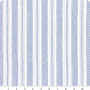 TILDA BASICS WOVEN Tea Towel, Biscuit Stripe Blue - Elegante Virgule Canada, Tilda Fabrics