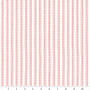 TILDA BASICS WOVEN Tea Towel, Apple cake Stripe Red - Elegante Virgule Canada, Tilda Fabrics