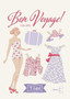 TILDA  BON VOYAGE, Elsie in Red 100259 - Elegante Virgule Canada, Tilda Fabrics