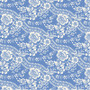 ***End of bolt 33'' (84 cm)*** TILDA SOMETHING BLUE Blenders, Celeste Blue