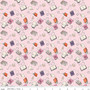 SPOOKY SCHOOLHOUSE Spellbooks in Pink - ELEGANTE VIRGULE CANADA, Halloween Fabrics