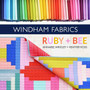 WINDHAM Fabrics, Ruby and Bee Solids by Heather Ross and Annabel Wrigley  - ELEGANTE VIRGULE CANADA