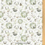 ACUFACTUM Fabrics, Beloved Home, GREEN Bundle of 6 Fabrics- ELEGANTE VIRGULE CANADA, Acufactum Fabrics