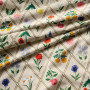 RIFLE PAPER CO, Garden Club, Garden Study en crème métallisée - au demi-mètre