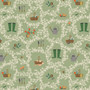 RIFLE PAPER CO, Garden Club, Main à Sage - par demi-mètre