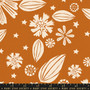 RUBY STAR SOCIETY, Golden Hour ZINNIA in Saddle - ELEGANTE VIRGULE, MAGASIN DE TISSUS CANADIEN