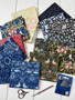 MODA Fabrics, MORRIS MUSE by Barbara Brackman, FQ Bundle of 14 Fabrics - Elegante Virgule Canada
