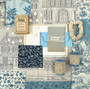 MODA Fabrics, FRENCH GENERAL, La Maison Bleue, La Maison Bleu - ELEGANTE VIRGULE CANADA
