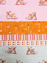WINDHAM FABRICS, HEATHER ROSS Studio Edit, Dots in Pink & Orange - ELEGANTE VIRGULE CANADA