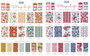 TILDA VILLAGE LIFE, Fabric Stack 40 pcs 10 x 10 (25 x 25 cm) (MAIN COLLECTION)