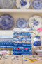 ***End of bolt 20'' (51 cm)*** TILDA SOMETHING BLUE, Whimsyflower Night