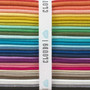 CLOUD 9, CIRRUS SOLIDS in Salmon,  100% ORGANIC Cotton - by the half-meter, ELEGANTE VIRGULE, CANADIAN FABRIC SHOP