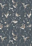 ACUFACTUM Autumn / Winter, Grey Geese  - ELEGANTE VIRGULE CANADA, Acufactum Fabrics
