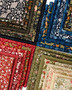 MODA, MORRIS MUSE by Barbara Brackman in Russet, Flowering Scroll 13384-16 - Elegante Virgule Canada, Moda Fabrics