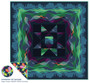 WINDHAM FABRICS, TAMARA KATE From Sea to Sea - Northern Lights Medallion Quilt 70" x 70" - ELEGANTE VIRGULE CANADA