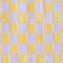 FABLEISM Fabrics, Checkmate Checkers in Ametrine - ELEGANTE VIRGULE CANADA
