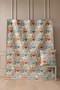 TILDA VILLAGE LIFE, Heart of the Village Quilt KIT - Rust / Teal - Elegante Virgule Canada