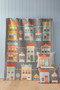 TILDA Village Life Quilt KIT Charcoal - Elegante Virgule Canada