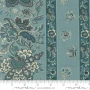 MODA, FRENCH GENERAL - La Maison Bleue, Moineau Border in French Blue 36163-14