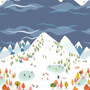 TAMARA KATE Sweater Weather, Fall Quilt in cozy - by the half-meter