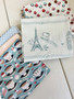 Afternoon Tea in Paris, Bundle of 5 Fabrics - ELEGANTE VIRGULE CANADA