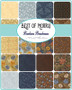 MODA, MORRIS MELODY, Layer Cake 42 pcs 10" x 10" (25 x 25 cm) (COMPLETE COLLECTION) - ELEGANTE VIRGULE CANADA