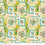 LIBERTY QUILTING, SUMMER LAKES, Vintage Flora C - by the half-meter