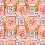 LIBERTY QUILTING, SUMMER LAKES, Vintage Flora D - by the half-meter