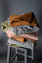MERCHANT AND MILLS, Quilted Jacquard Cotton in Orange SPRITZ - Elegante Virgule Canada