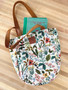 Craft Owl Handmade, BOOKISH TOTE Pattern - ELEGANTE VIRGULE CANADA