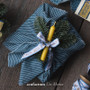 ACUFACTUM Basics, Stripes in Petrol Blue - ELEGANTE VIRGULE CANADA