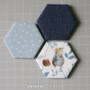 ACUFACTUM Basics, Polka Dots in Blue / Grey and White - ELEGANTE VIRGULE CANADA