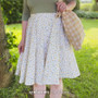 ACUFACTUM Spring / Summer, Wildflowers Yellow on White - ELEGANTE VIRGULE CANADA