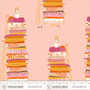 WINDHAM FABRICS, HEATHER ROSS Favorites, Princess And The Pea in Pink - ELEGANTE VIRGULE CANADA